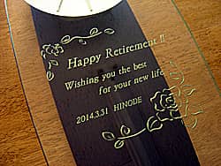 uHappy retirementAtAЖvOʃKXɒAiւ̒NސẼv[gp̊|v