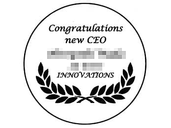 uCongratulationsijbZ[WjAnew CEO i鑊̖EƖOjA INNOVATIONSiЖjvCAEgAACjp̃y[p[EFCgɒ}