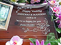 uHappy weddingAVYƐVw̖OAv𒤍AE̓ւ̌jp̃KXtHgt[